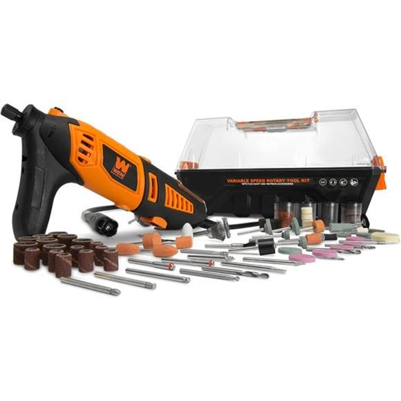 1.3-Amp Variable Speed Steady-Grip Rotary Tool with 190-Piece Accessory Kit - Picture 7 of 7